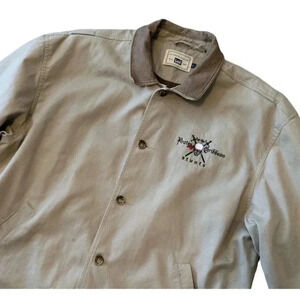 Pirates Of The Caribbean Stunt Dept Crew Production Lee Canvas Chore Barn Coat